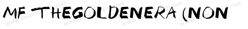 MF TheGoldenEra (Non字体转换